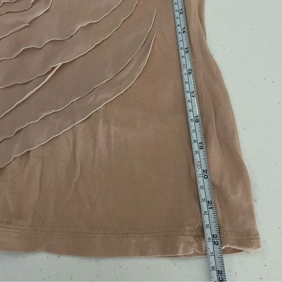 LC Lauren Conrad Blush Ruffle Top - Picture 5 of 5